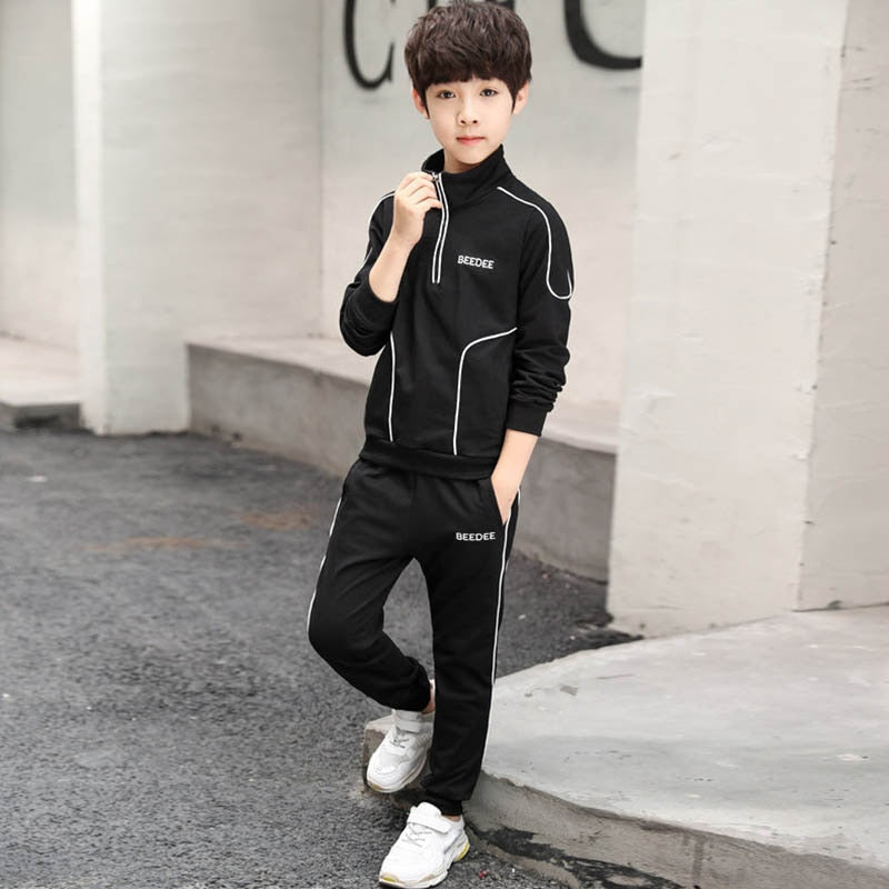 Boys Sportswear Spring Autumn Casual Toddler Teens Boys Clothes Long Sleeve Coat Pant Children Clothing Set Kids