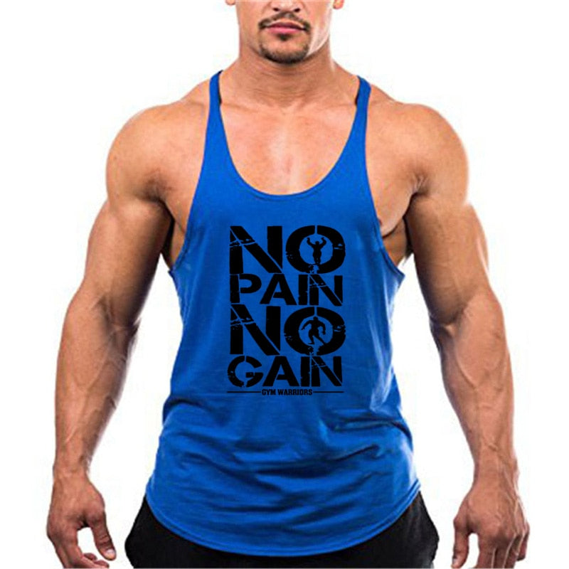 sanyamk Summer Y Back Gym Stringer Tank Top Men Cotton Clothing Bodybuilding Sleeveless Shirt Fitness Vest Muscle Singlets Workout Tank