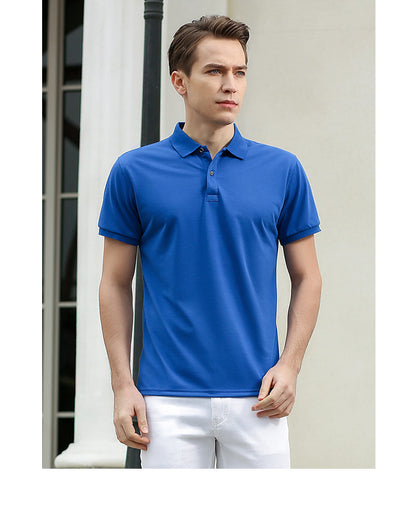 sanyamk Men 2022 Summer Brand New Business Casual Style Polo Shirts Men Short Sleeve Fashion Slim Solid Color Polo Shirt Tee Shirt Men