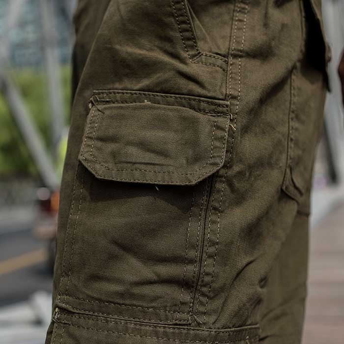 Bonsir Trendy Loose Baggy Cargo Pants Men Casual Tactical Trousers Leg Pocket Straight Pants Hiphop Harem Streetwear Clothing