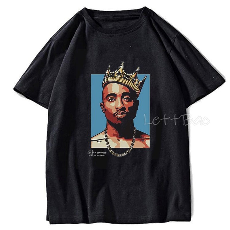 sanyamk Valentine's Day Tupac 2pac Hip Hop Funny T-shirt T Shirt Men Vintage Graphic Novelty Streetwear T Shirt Punk Custom Summer Japanese Kpop Clothes