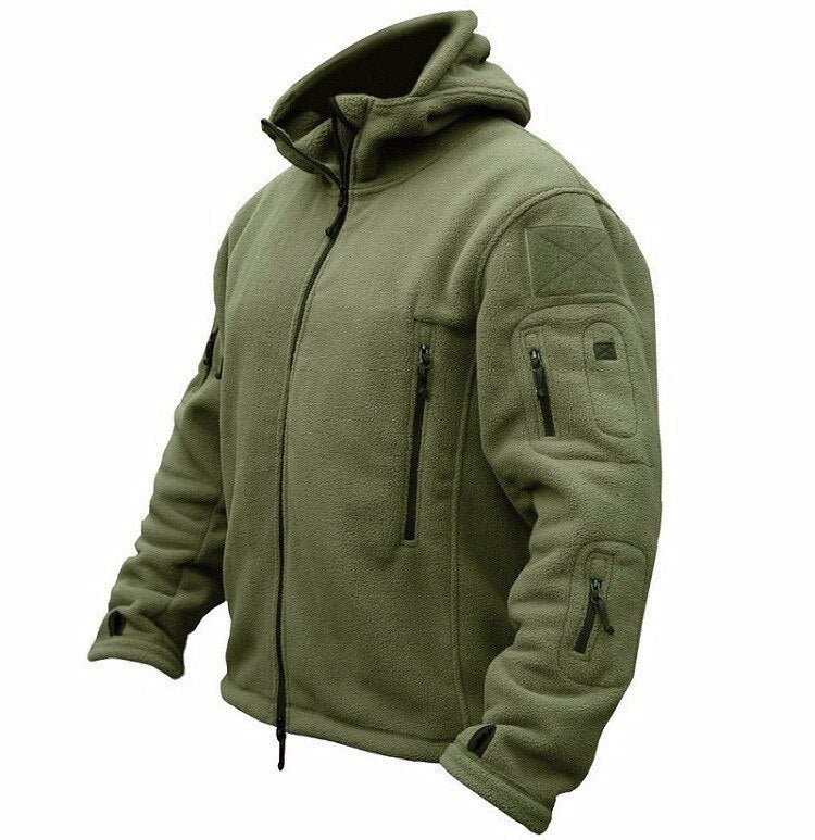 Bonsir Autumn Winter Men's Military Jacket New Fashion Hooded Outdoor Overwear Hoodie Combat Walks Shell Jackets Plus Size for Man