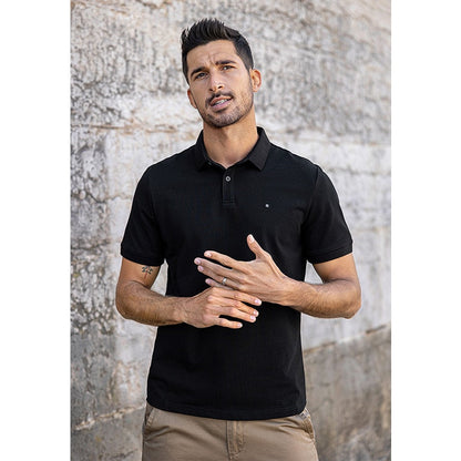 sanyamk Fashion Clothing Men's polo shirt short sleeves Lapels High Quality Breathable Slim Embroidery  Summer Top Plus Size 6499