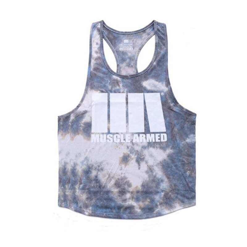 sanyamk Men Bodybuilding Tank Top Camouflage sleeveless Shirt Summer Sports vest Gyms Fitness Running undershirt Workout Sling Vest men