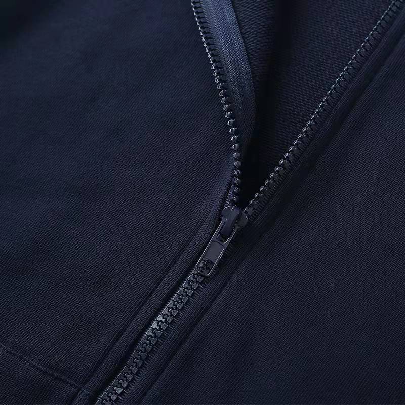 Bonsir Man Hoodies New Clothing Solid Color Cotton Jacket Men Sweatshirts Zipper Hooded Casual Sportswear Spring Autumn Hoodies Coat