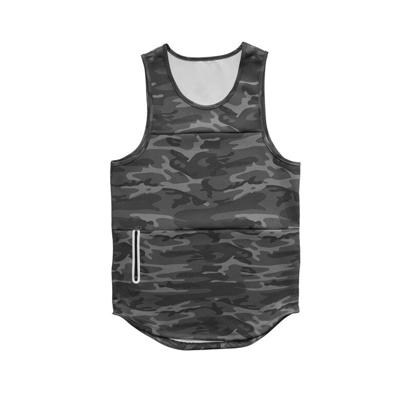 sanyamk Men Bodybuilding Tight Sports Tank Tops Summer jogger Workout Sleeveless shirt Men Gyms Vest Male Fitness Brand Running vest men