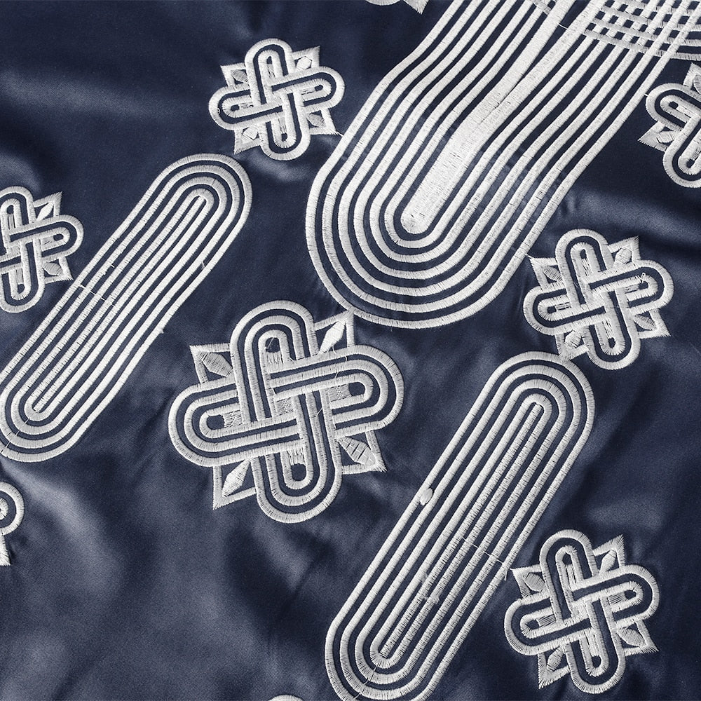 sanyamk African Suit For Men Robe Shirt Pants Set Long Sleeve Tops Embroidery Agbada Clothes Boubou Africain Homme Traditional Robes