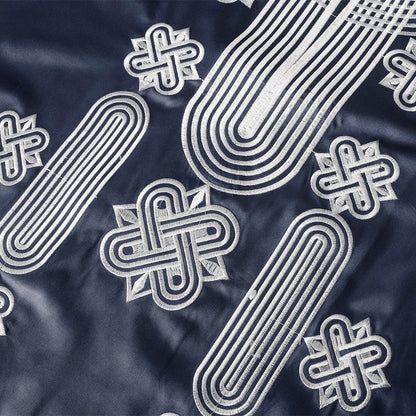 sanyamk African Suit For Men Robe Shirt Pants Set Long Sleeve Tops Embroidery Agbada Clothes Boubou Africain Homme Traditional Robes