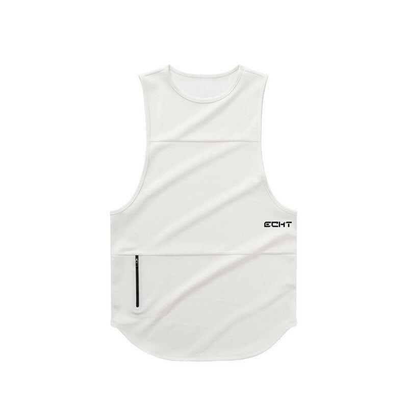 sanyamk Men Bodybuilding Tight Sports Tank Tops Summer jogger Workout Sleeveless shirt Men Gyms Vest Male Fitness Brand Running vest men