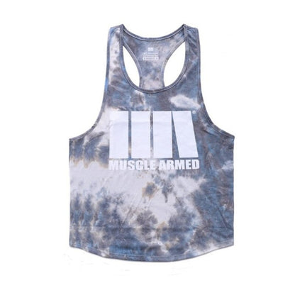 sanyamk 2022 Summer Camouflage Tank Top men Brand Gyms  Vest Fitness Singlet Sling Vest Bodybuilding sport Tank Top sleeveless Shirt men