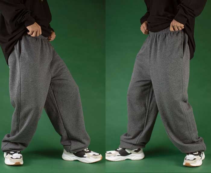 sanyamk Really Plus Size Loose Baggy Sweatpants Men Casual Hiphop Harem Trousers Streetwear Joggers Elastic Waist Track Pants