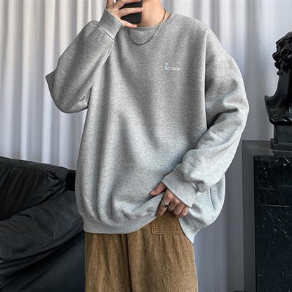 sanyamk Oversized Men Sweatshirt Comfy Pure Hoodies Summer Fleece Hooded Men Hip Hop Hoodie For Men Classic Hoody Pullover Tops white