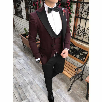 sanyamk Custom Made Men Suits Olive Green Groom Tuxedos Notch Lapel Groomsmen Wedding Best Man 3 Pieces ( Jacket+Pants+Vest+Tie ) C894