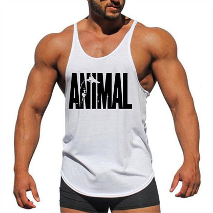 sanyamk Newest clothes Fit gym Stringer Tank Top Men Regata Fitness mens sporting Vest Singlet Bodybuilding Shirt Clothes Men