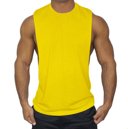 sanyamk Mens Running Vest Gym Sleeveless T Shirt Summer 2022 Mens Sports Tank Top Bodybuilding Fitness Workout Training Singlet