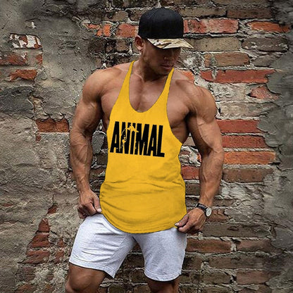 sanyamk Newest clothes Fit gym Stringer Tank Top Men Regata Fitness mens sporting Vest Singlet Bodybuilding Shirt Clothes Men