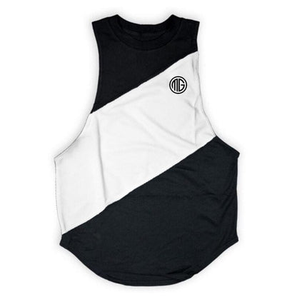 sanyamk New Running Vest Gym Clothing Fitness Tank Top with hooded Mens Bodybuilding Stringers Workout Singlet Sport Sleeveless T Shirt