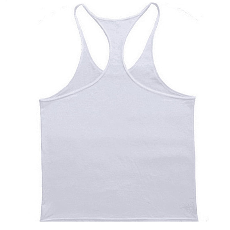 sanyamk Summer Mens Vest Sport Bodybuilding Tank Tops Gym Fitness Clothing Male Solid Pure Cotton Breathable Quick Dry Undershirt M-XXL