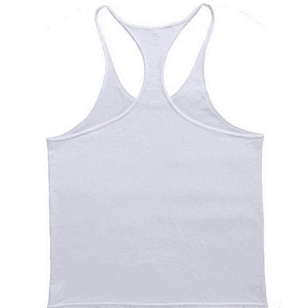 sanyamk Summer Mens Vest Sport Bodybuilding Tank Tops Gym Fitness Clothing Male Solid Pure Cotton Breathable Quick Dry Undershirt M-XXL