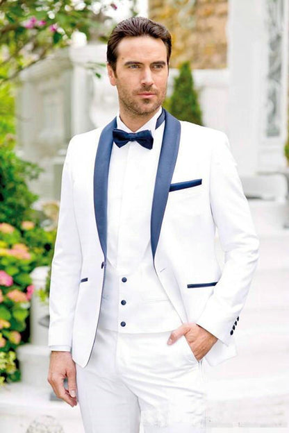 sanyamk Custom Made Groomsmen Champagne Groom Tuxedos Notch Lapel Men Suits Wedding Best Man Blazer ( Jacket+Pants Tie+Vest ) C418