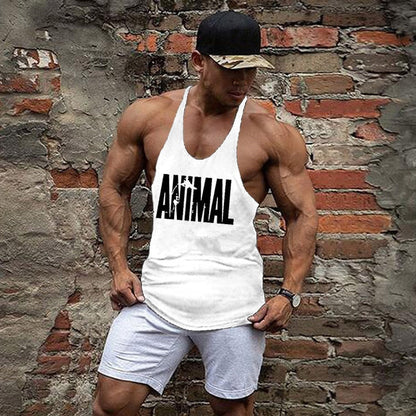 sanyamk Newest clothes Fit gym Stringer Tank Top Men Regata Fitness mens sporting Vest Singlet Bodybuilding Shirt Clothes Men