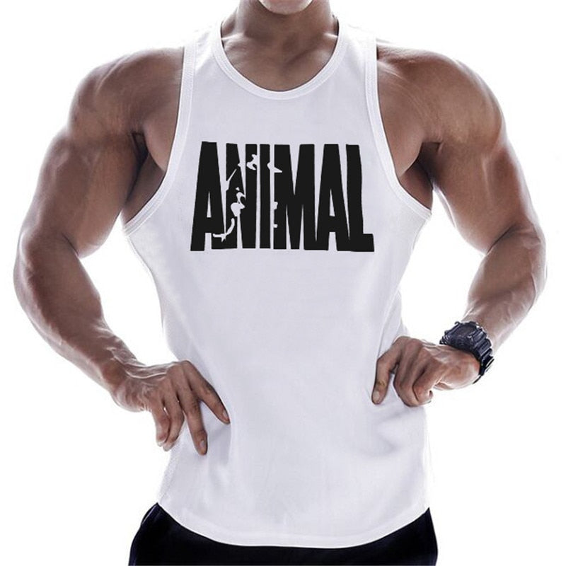 sanyamk 2022 summer Gyms Workout Sleeveless Shirt sports Tank Top Men Bodybuilding Fitness Clothing cotton T-shirt Men Running Vest