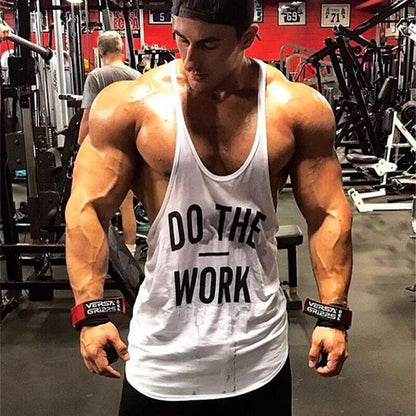 sanyamk Newest clothes Fit gym Stringer Tank Top Men Regata Fitness mens sporting Vest Singlet Bodybuilding Shirt Clothes Men