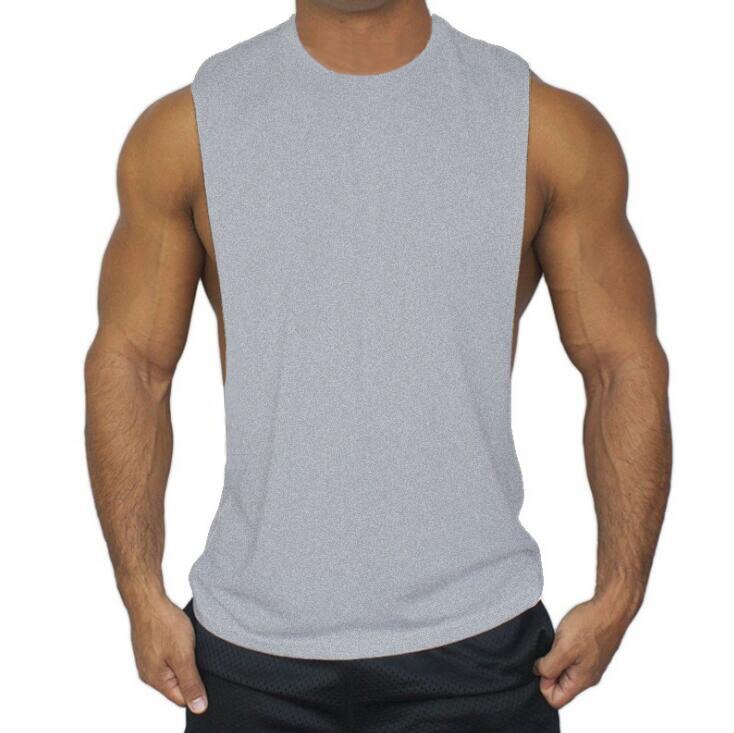 sanyamk Mens Running Vest Gym Sleeveless T Shirt Summer 2022 Mens Sports Tank Top Bodybuilding Fitness Workout Training Singlet