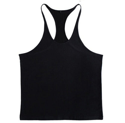 sanyamk Summer Mens Vest Sport Bodybuilding Tank Tops Gym Fitness Clothing Male Solid Pure Cotton Breathable Quick Dry Undershirt M-XXL