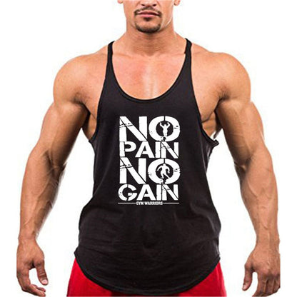 sanyamk Summer Y Back Gym Stringer Tank Top Men Cotton Clothing Bodybuilding Sleeveless Shirt Fitness Vest Muscle Singlets Workout Tank