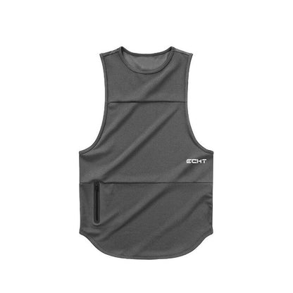 sanyamk Men Bodybuilding Tight Sports Tank Tops Summer jogger Workout Sleeveless shirt Men Gyms Vest Male Fitness Brand Running vest men