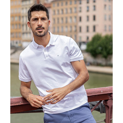 sanyamk Fashion Clothing Men's polo shirt short sleeves Lapels High Quality Breathable Slim Embroidery  Summer Top Plus Size 6499