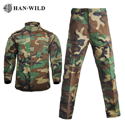 sanyamk Tactical Military Uniform Camouflage Army Men Clothing Special Forces Airsoft Soldier Training Combat Jacket Pant Male Suit