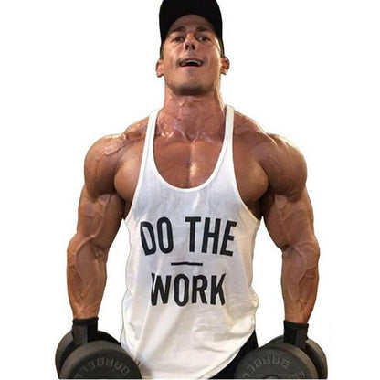 sanyamk Newest clothes Fit gym Stringer Tank Top Men Regata Fitness mens sporting Vest Singlet Bodybuilding Shirt Clothes Men