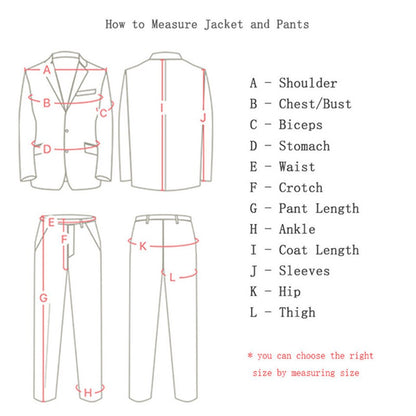sanyamk Men Suit Slim Fit Wool Men's Suits 3 Piece Tweed Tuxedo For Wedding Suit For Men Groomsmen (blazer+vest+pants)