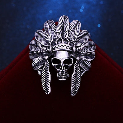 New Retro Animal Lion Head Brooch Fashion Men's Suit Shirt Collar Pin Needle Badge Lapel Pins and Brooches Jewelry Accessories
