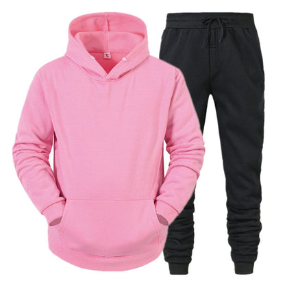 Man Hooded Sweatshirts And Man Pants Casual Men&#39;s Tracksuit Sportswear Autumn Winter Men Suit Set Oversized Men&#39;s Clothing