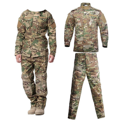 sanyamk Tactical Military Uniform Camouflage Army Men Clothing Special Forces Airsoft Soldier Training Combat Jacket Pant Male Suit