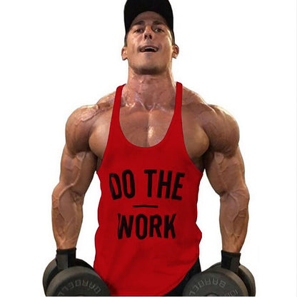 sanyamk Newest clothes Fit gym Stringer Tank Top Men Regata Fitness mens sporting Vest Singlet Bodybuilding Shirt Clothes Men