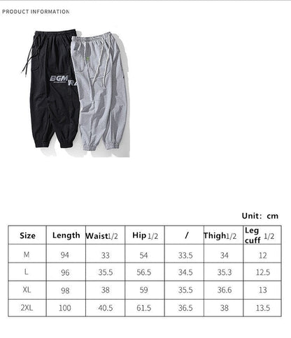 sanyamk Knit Pants Men  Spring New Loose Casual Sweatpants Ami Khaki Cotton Trousers Men Offset Print Joggers Portswear Tracksuit