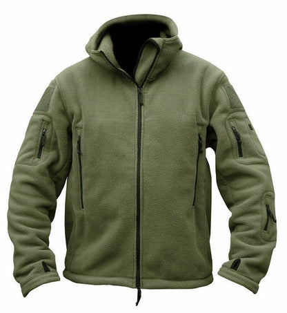 Bonsir Autumn Winter Men's Military Jacket New Fashion Hooded Outdoor Overwear Hoodie Combat Walks Shell Jackets Plus Size for Man