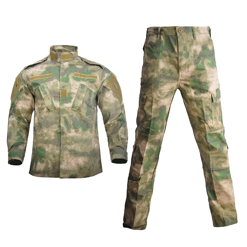 sanyamk Tactical Military Uniform Camouflage Army Men Clothing Special Forces Airsoft Soldier Training Combat Jacket Pant Male Suit