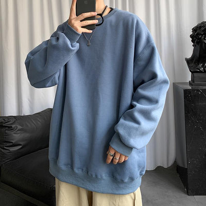 sanyamk Oversized Men Sweatshirt Comfy Pure Hoodies Summer Fleece Hooded Men Hip Hop Hoodie For Men Classic Hoody Pullover Tops white