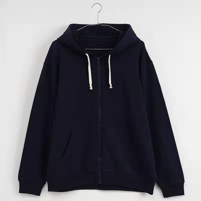 Bonsir Man Hoodies New Clothing Solid Color Cotton Jacket Men Sweatshirts Zipper Hooded Casual Sportswear Spring Autumn Hoodies Coat