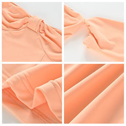 Sweet and spicy style sexy bottom top women's spring and summer new bow stacked wear sling vest inner with women's L2147