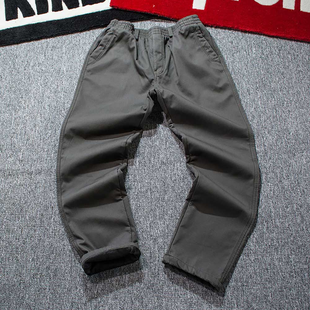 Bonsir Autumn Winter Fashion Cargo Pants Men's Casual Trousers Tactical Pockets Loose Baggy Streewear Hiphop Harem Clothing Plus Size