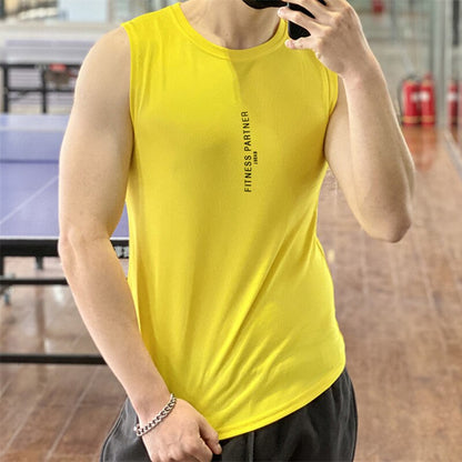 sanyamk 2022 Bodybuilding mesh Running Tank Tops Men Gym Workout Fitness sleeveless shirt Male quick-drying Undershirt Summer sport vest