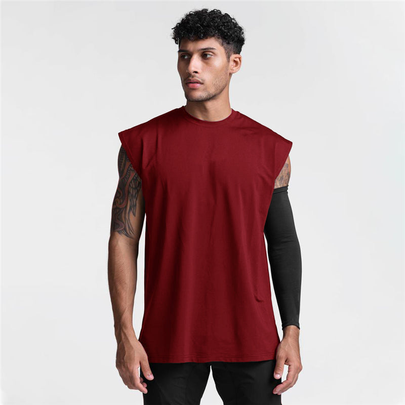 sanyamk Running Vest Men Summer Mesh Quick dry Gym Clothing Fitness Tank Tops Bodybuilding Sleeveless Shirt Mens Sports Stringer Jerseys