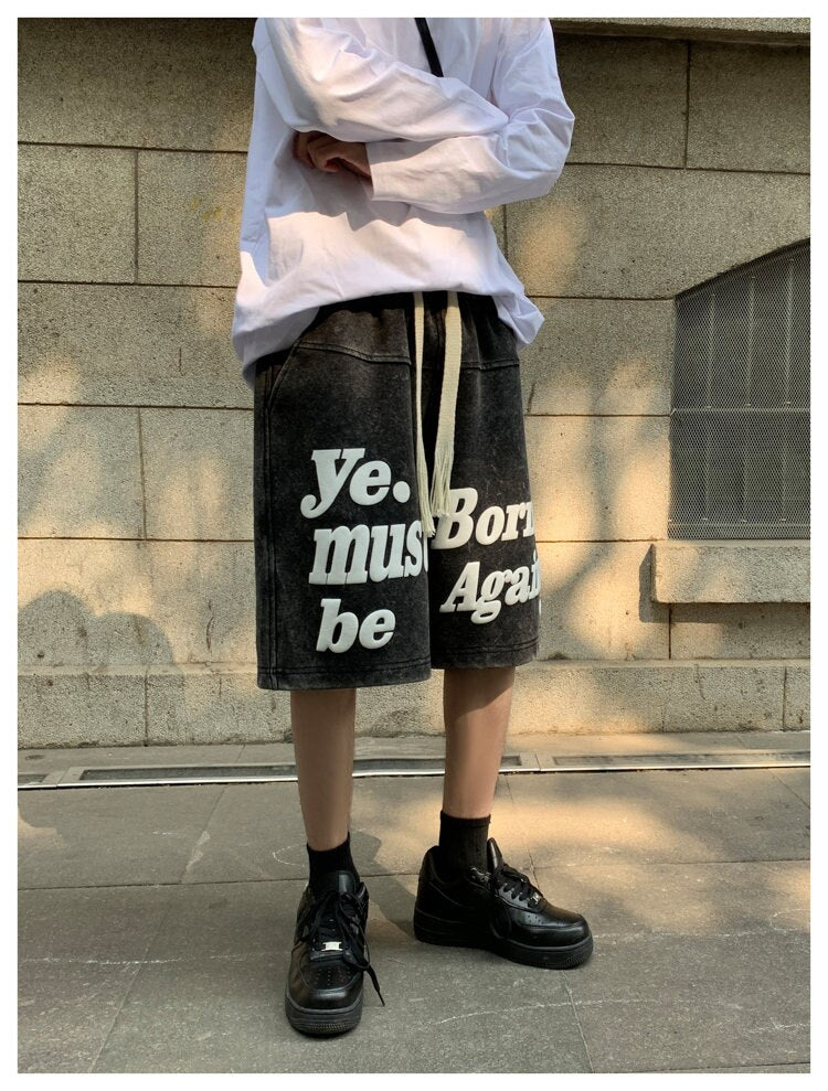 sanyamk Oversized Summer Men's Sports Printed Shorts 2023 Casual Breathable Shorts High Quality Loose Hip Hop Jogger Shorts 5XL