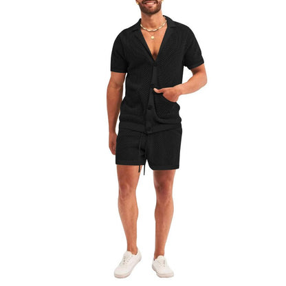 sanyamk Summer Tracksuit Men Sets Casual Men Set 2 Pieces Man Short Sleeve T-shirt Solid Sports Shorts Joggers Sets Men Clothing